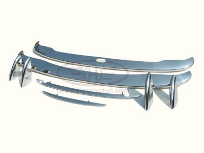 Vespa 400 brand new stainless steel bumpers