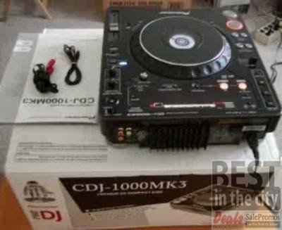 2x CDJ-1000 MK3 + DJM-800 Mixer Package   