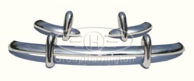 Triumph Spitfire 4 MK1 MK2 (1962-1967) and GT6 MK1 (1966-1968) brand new stainless steel bumpers