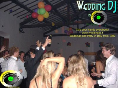 Wedding party - DJ service, live Band Tuscany Umbria Rome