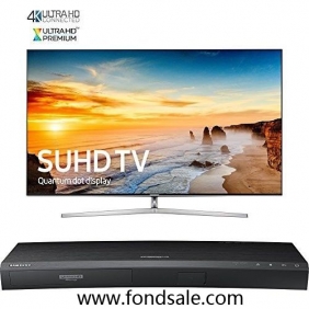 Samsung UN65KS9000 65' Smart LED 4K TV / UBD-K8500 4K Blu-ray Player BUNDLE