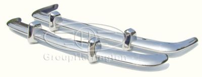 VW Karmann Ghia KG early type 1956-1971 brand new stainless steel bumpers