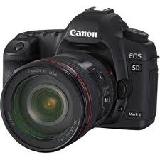 Canon EOS 5D Mark II Digital SLR Camera with Canon EF 24-105mm IS lens....$2000 USD