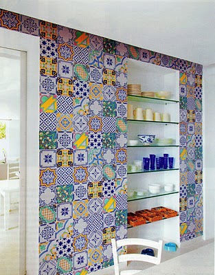 PATCHWORK from OLD SPANISH TILES by LUXURYSTYLE.es 