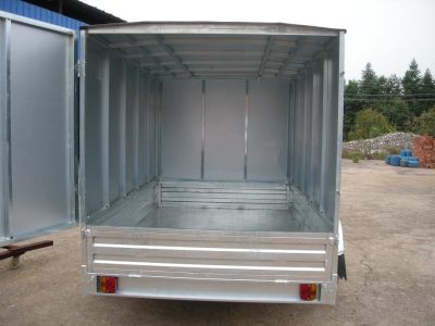 7 X 5 Hot Dipped Galvanized Enclosed Box Trailer for Sale