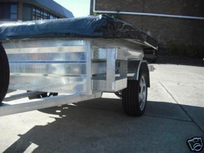 On Road Galvanised Camper Trailer For Sale At Best Price