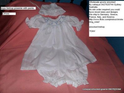 smocked gowns by cutiepye 0427820744