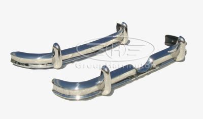 Jaguar Mark 2 MK2 early type 1959-1967 deep brand new stainless steel bumpers