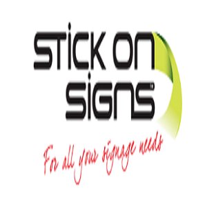 Stick on Signs