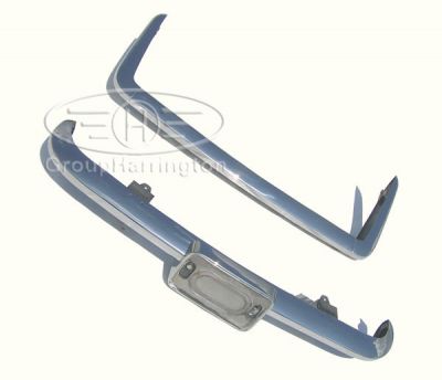 Triumph TR6 TR 6 later type (1974-1976) brand new stainless steel bumpers