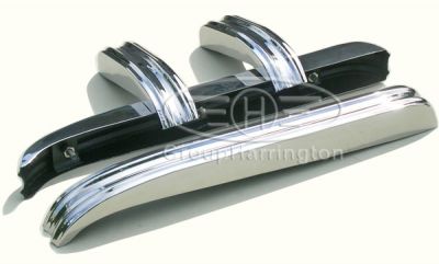 Jaguar XK120 XK 120 brand new stainless steel bumpers