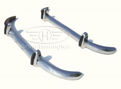 Saab 96 brand new stainless steel bumpers