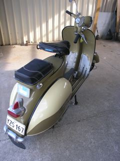 Vespa Piaggo 1965 VBB 150ccm engine (collectors item)