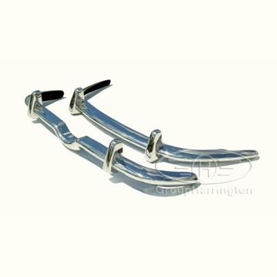 Jaguar Mark 2 MK2 later type 1967-1969 slim 240 340 brand new stainless steel bumpers