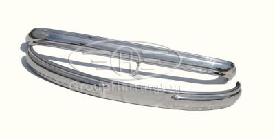 VW Split Screen Bus ribbed bumpers early type 1950-1957 brand new stainless steel bumpers