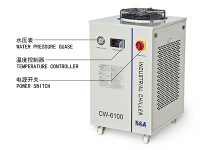 S&A chiller for Rofin150W high powered diode laser system