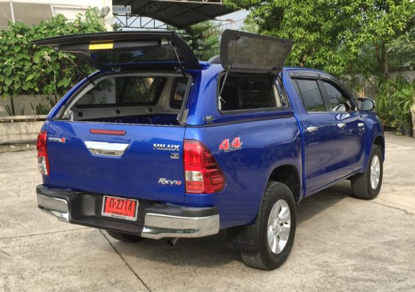 Robust & Hand Molded Toyota Hilux Canopy from Delux 4x4 Accessories