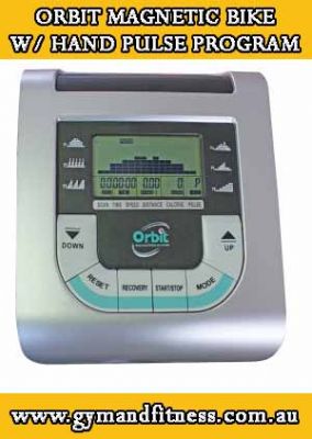 For Sale Orbit Magnetic Bike w/ Hand Pulse Programs - OBK4500A