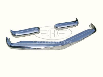 Mercedes Pagoda W113 230SL 250SL 280SL 230 250 280 SL stainless steel bumpers