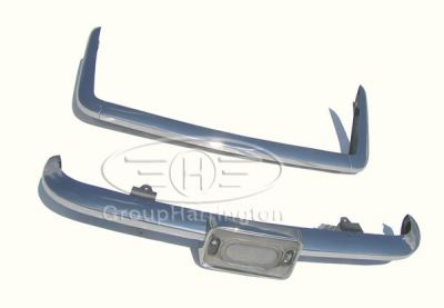 Triumph TR6 TR 6 later type (1974-1976) brand new stainless steel bumpers