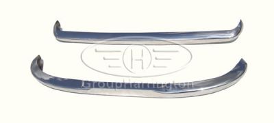 Datsun Roadster Fairlady (1962-1970) brand new stainless steel bumpers