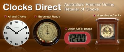 Buy Clock from Clocks Direct - Free Shipping Over $100
