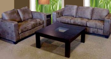 New Lounge 2+3 seater suede Sofa/Couch/latte $799.00