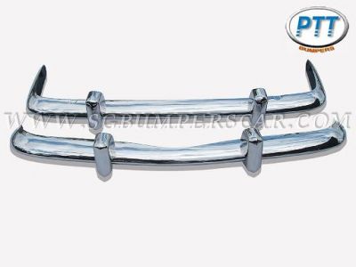 VW Karmann Ghia Bumper - EU style with overriders 1956 - 1971