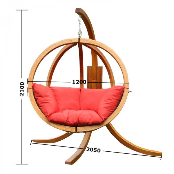 Outdoor Wooden Hanging Chair – Havana | Time To Click