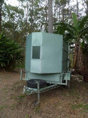 Horse Float Double Miniature