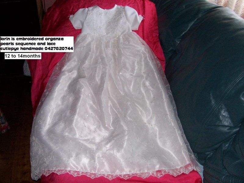 Christening gowns reduced 0427820744