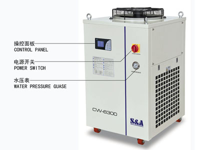 S&A recirculating water chiller for laser 3d printers