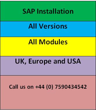 SAP ERP Installation | SAP Installation - All Versions - All Modules