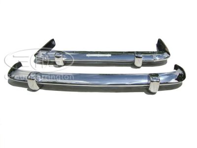 Lancia Flaminia Pininfarina Coupé brand new stainless steel bumpers