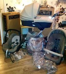 Stokke Xplory got the V4 + 2014 baby stroller car seat carrycot brand new factory sealed in original